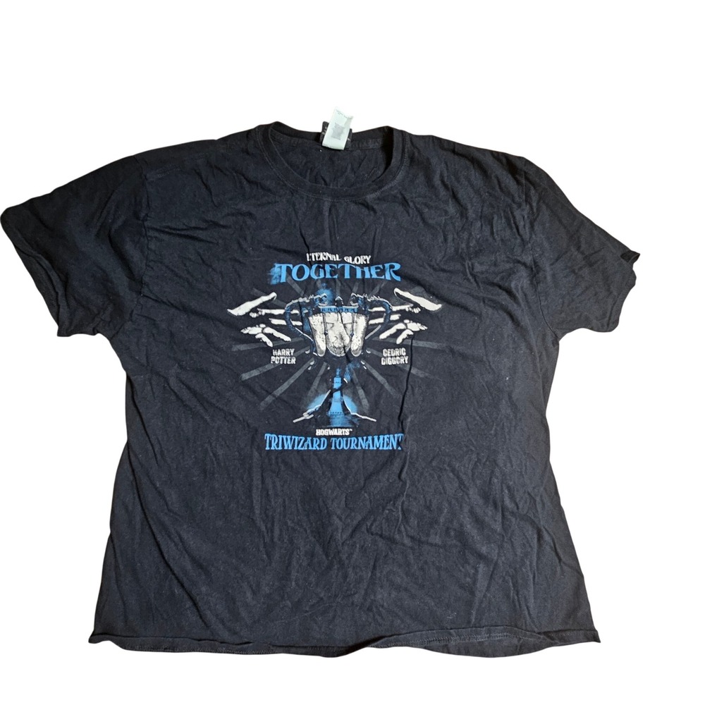 Vintage Harry Potter‎ Triwizard Tournament Concert Shirt Goblet of Fire 2XL Y2K